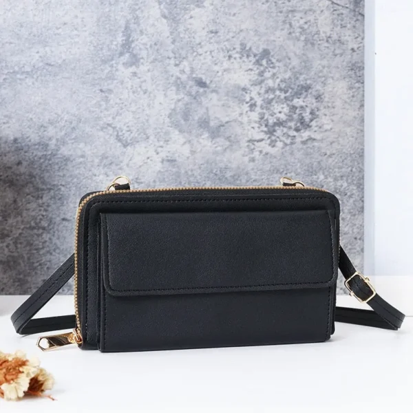 Pochette Cuir Bandouliere Femme 8 1