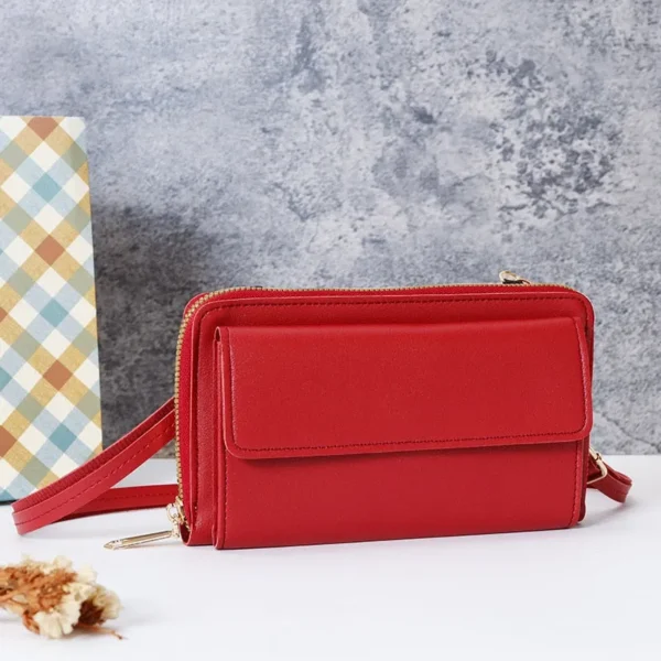 Pochette Cuir Bandouliere Femme 9 1