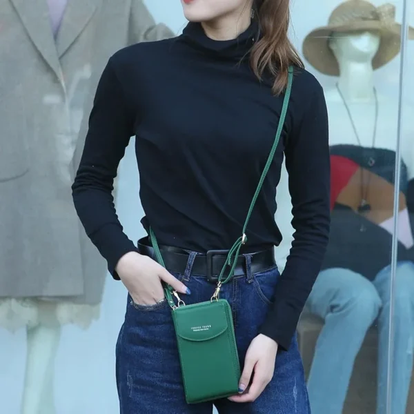 Pochette Portefeuille Bandouliere Femme 12 1