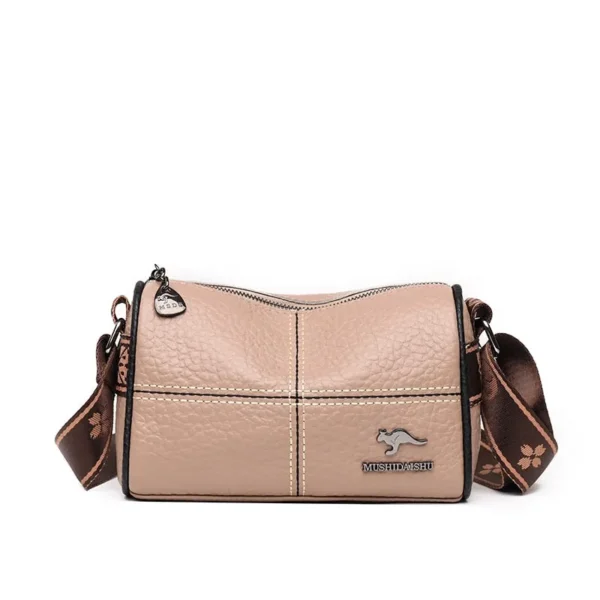 Sac Baguette Cuir Noir 10 1