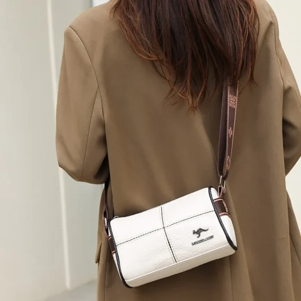 Sac Baguette Cuir Noir 12 1