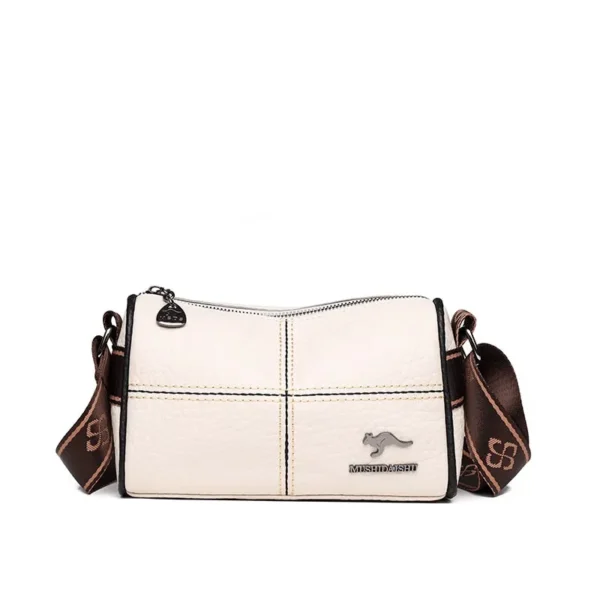 Sac Baguette Cuir Noir 8 1