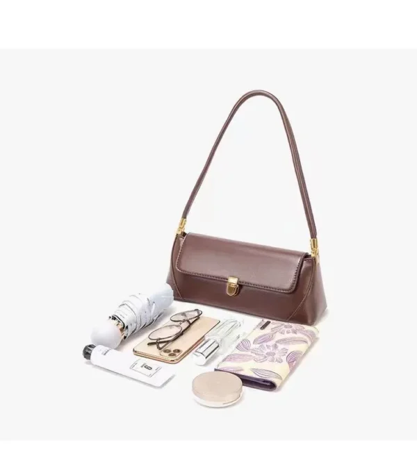 Sac Baguette Marron 4 1