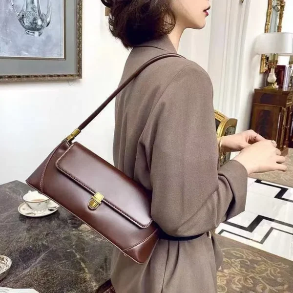 Sac Baguette Marron 5 1