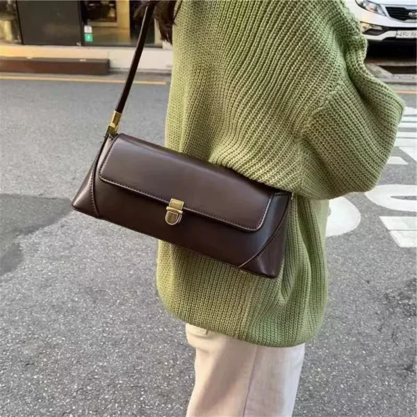 Sac Baguette Marron 6 1