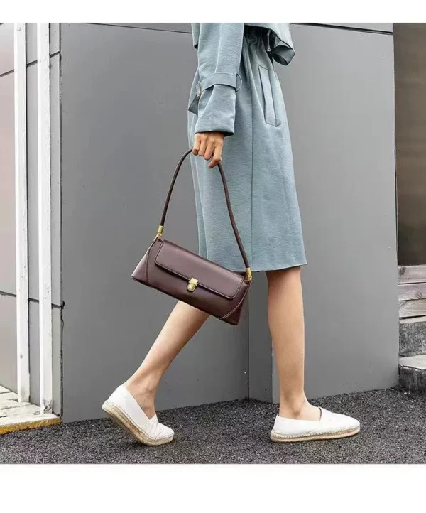 Sac Baguette Marron 7 1