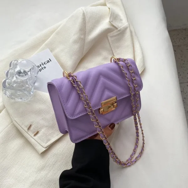Sac Bandouliere Violet 6 1