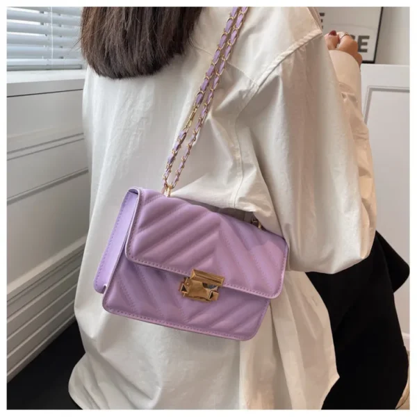 Sac Bandouliere Violet 7 1