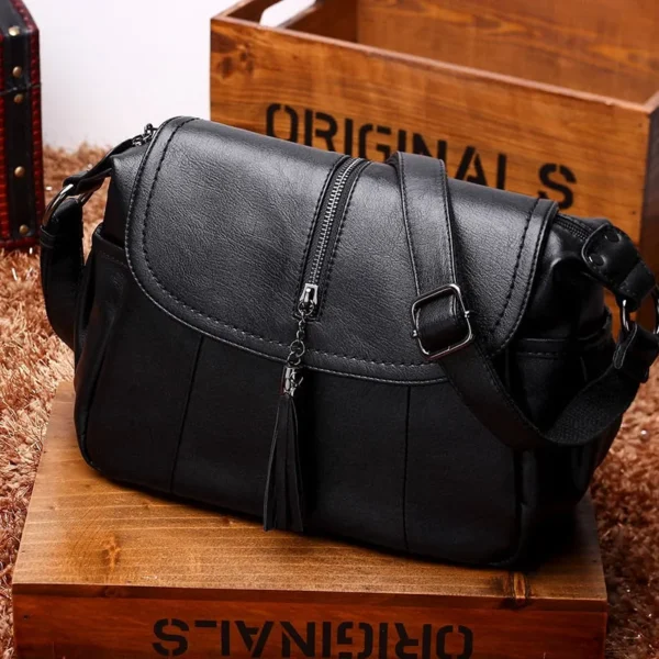 Sac Besace Noir Femme 13 1