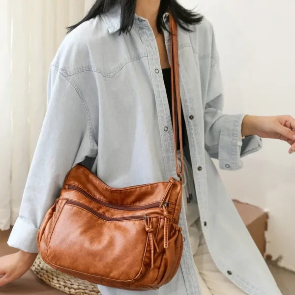 Sac Cuir Souple Bandouliere Femme 10 1