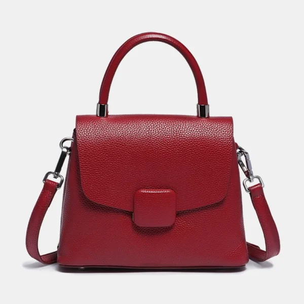 Sac a Bandouliere en Cuir Graine 10 1