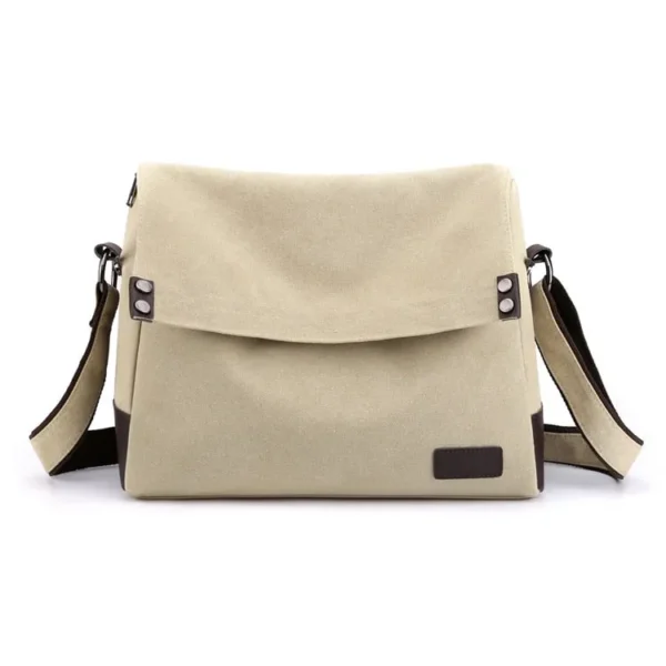 Sacoche Bandouliere Homme Beige 6 1